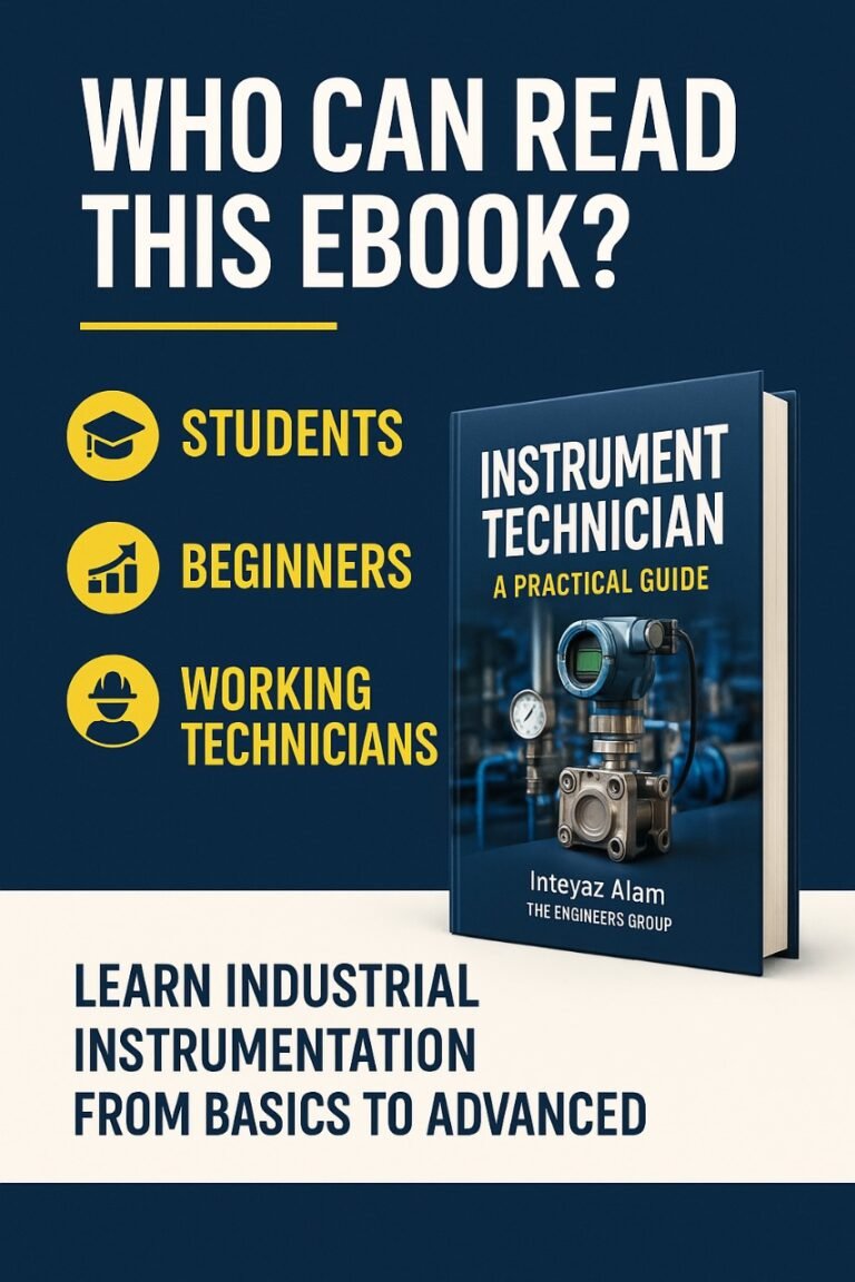 📘 Instrumentation Technician – The Complete Practical E-book (English ...